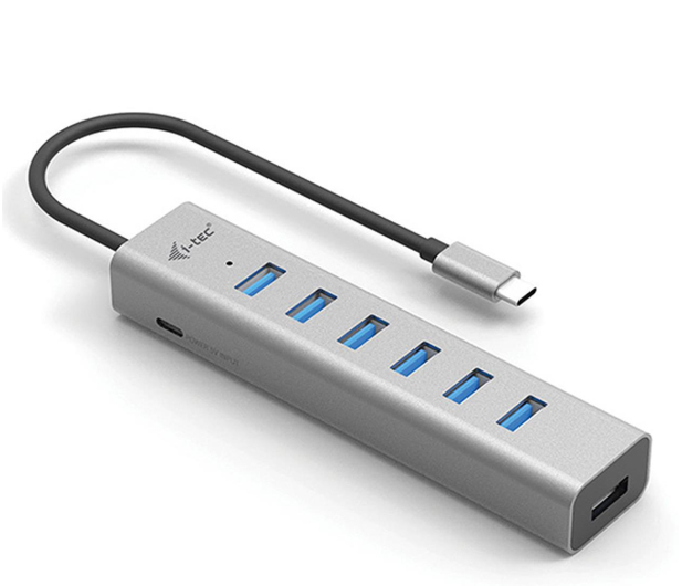 i-tec USB-C Charging Metal HUB 7 Port - 1167917 - zdjęcie